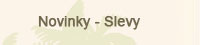 Novinky - slevy